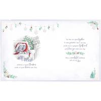 Amazing Girlfriend Me to You Bear Handmade Boxed Christmas Card Extra Image 1 Preview